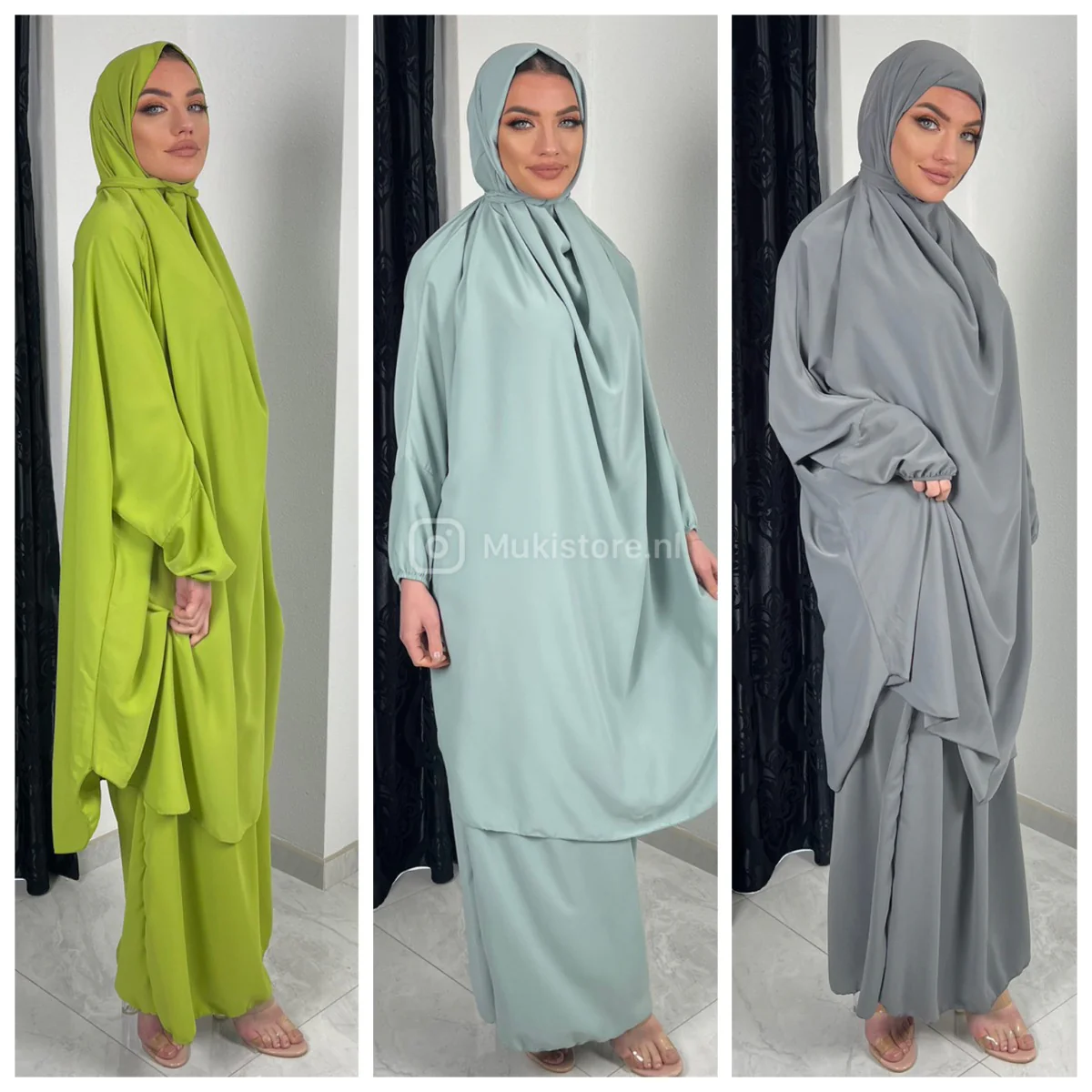 2pcs Khimar Skirt Set - Image 6