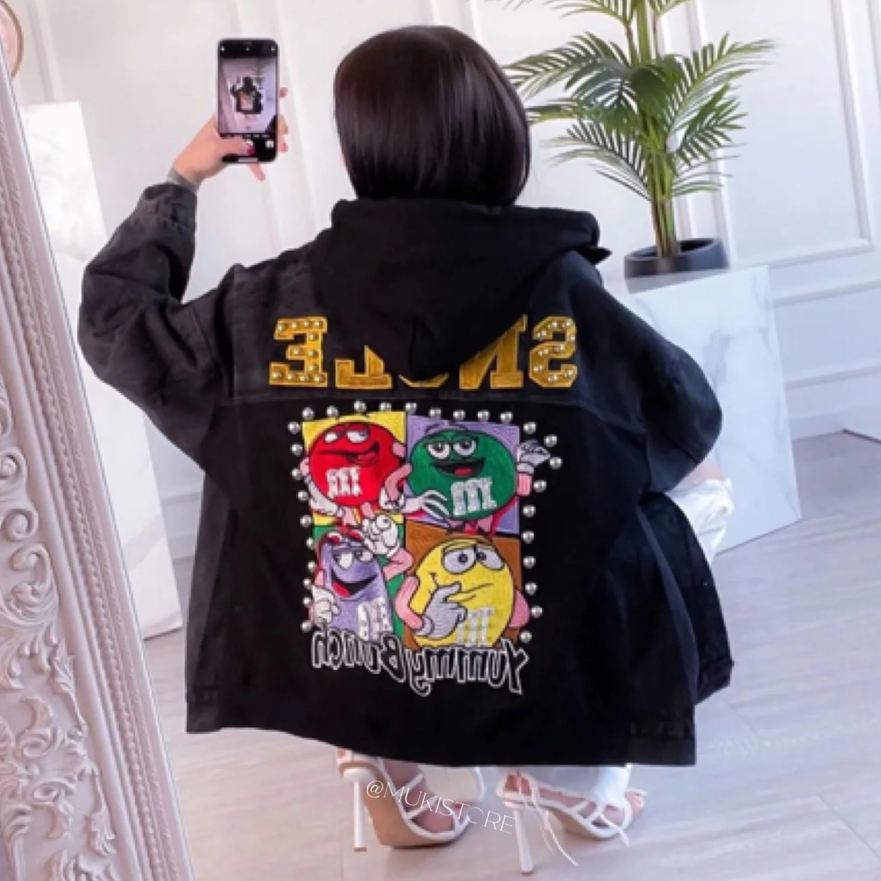 Denim Jacket MM Yummybunch Studs&Stones - Image 11