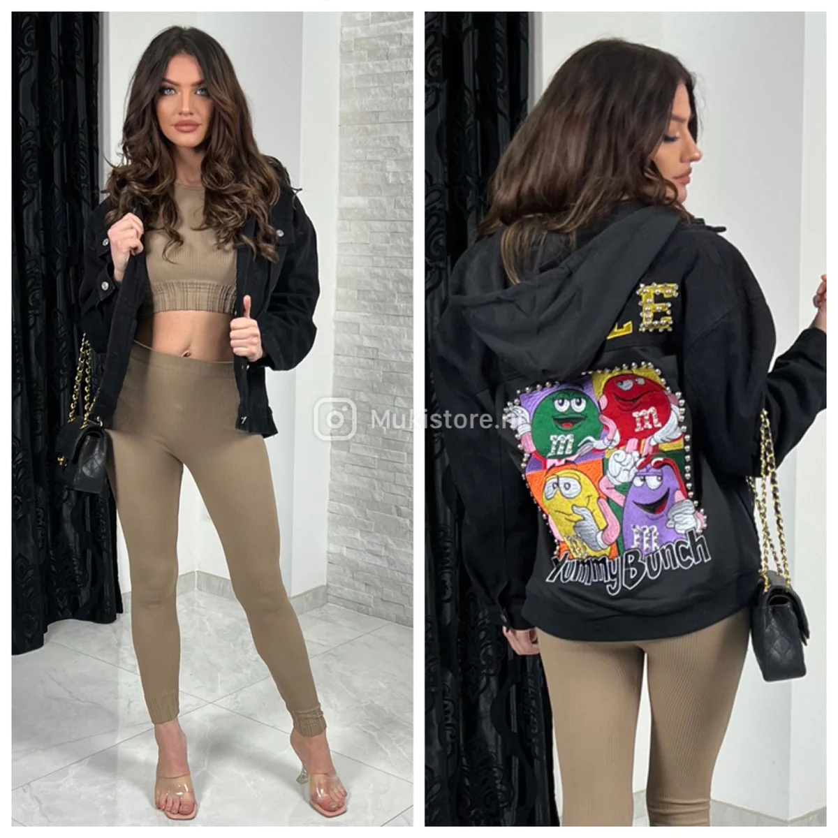 Denim Jacket MM Yummybunch Studs&Stones - Image 9