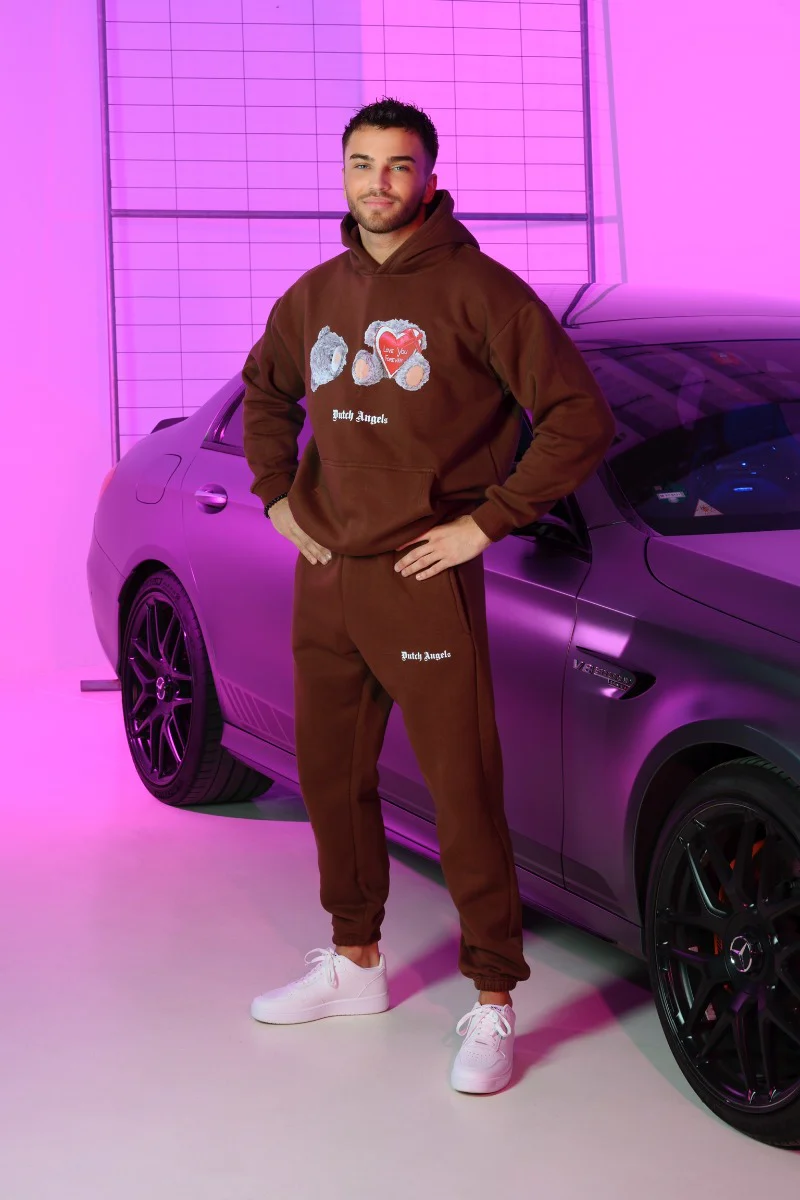 Dutch Angels Broken Teddy Bear Choclate Tracksuit - Image 3