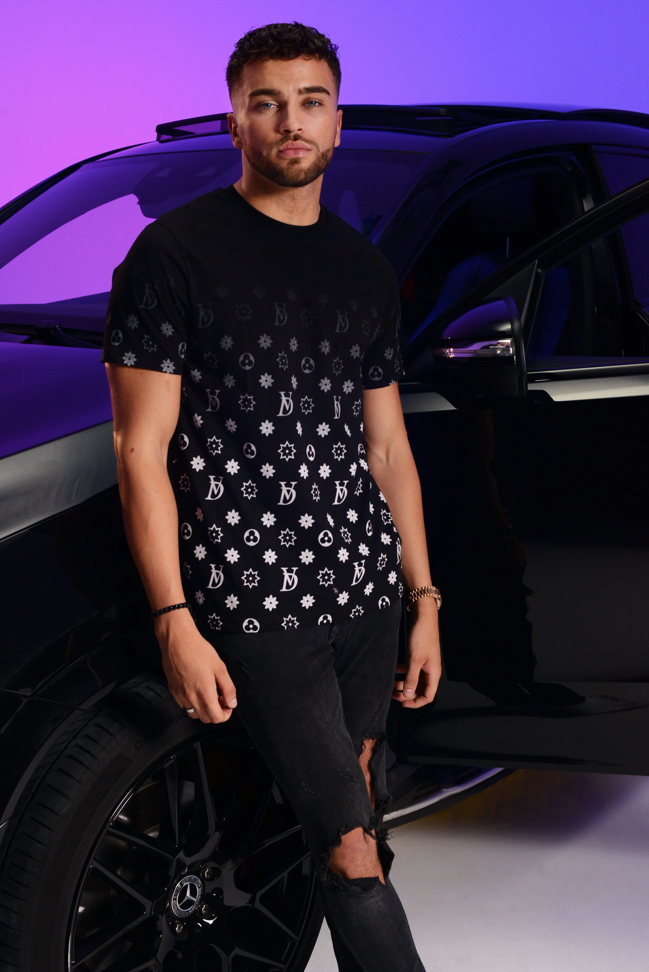 Dutch Angels Dutchogram Black T-shirt Slim Fit - Image 11