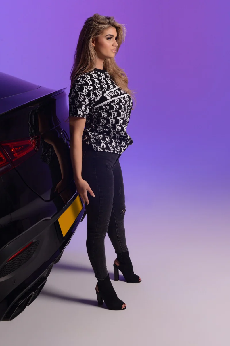 Dutch Angels Fully DA Logo Black T-shirt Slim Fit - Image 3