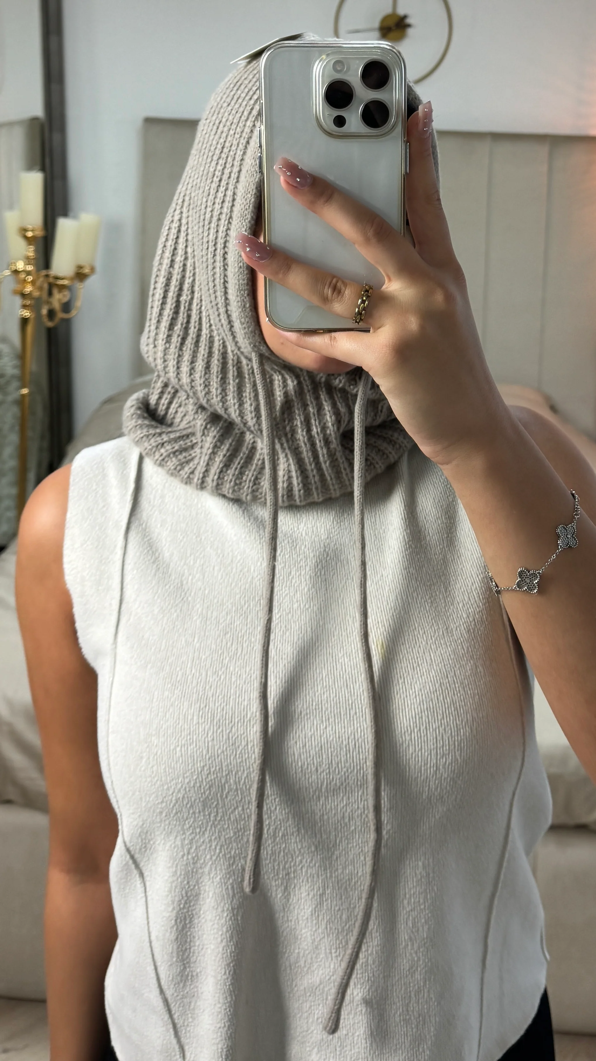 Knitwear Hoodie Cap - Image 13