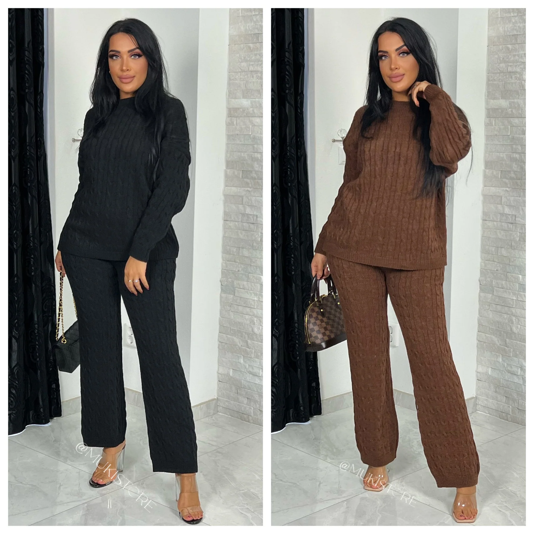 Musthave Cable Comfy Set Wide Legs - Image 9