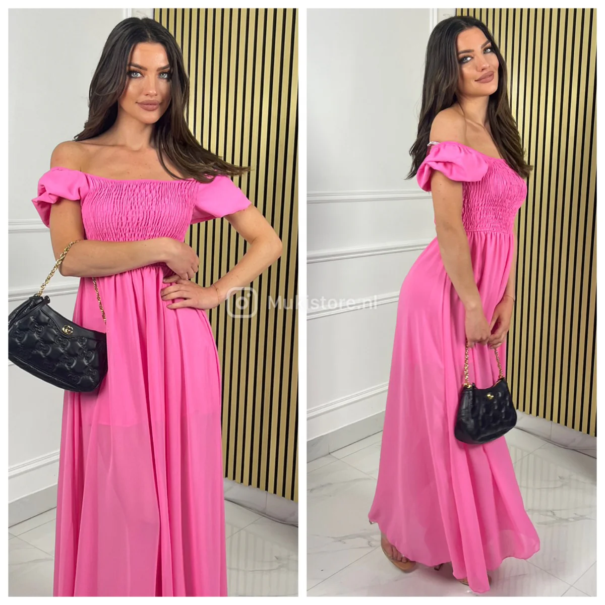 Off Shoulder Summer Maxi Dress - Image 4