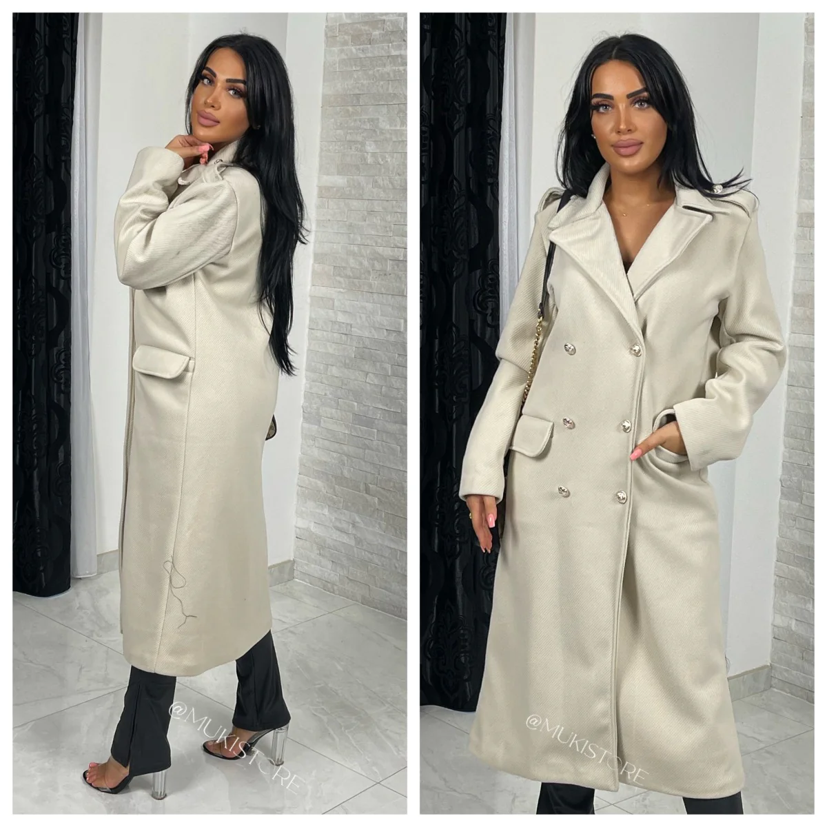 Premium Quality Military Buttons Jacket - Image 4