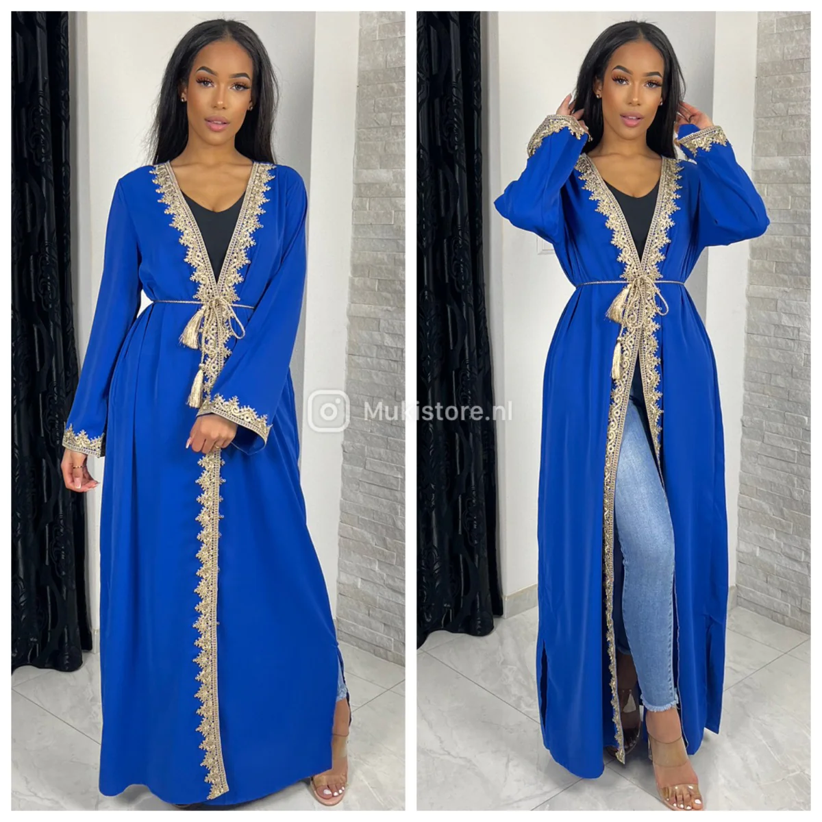 Premium Quality Tie Belt Kimono Embroidery 5188 - Image 3