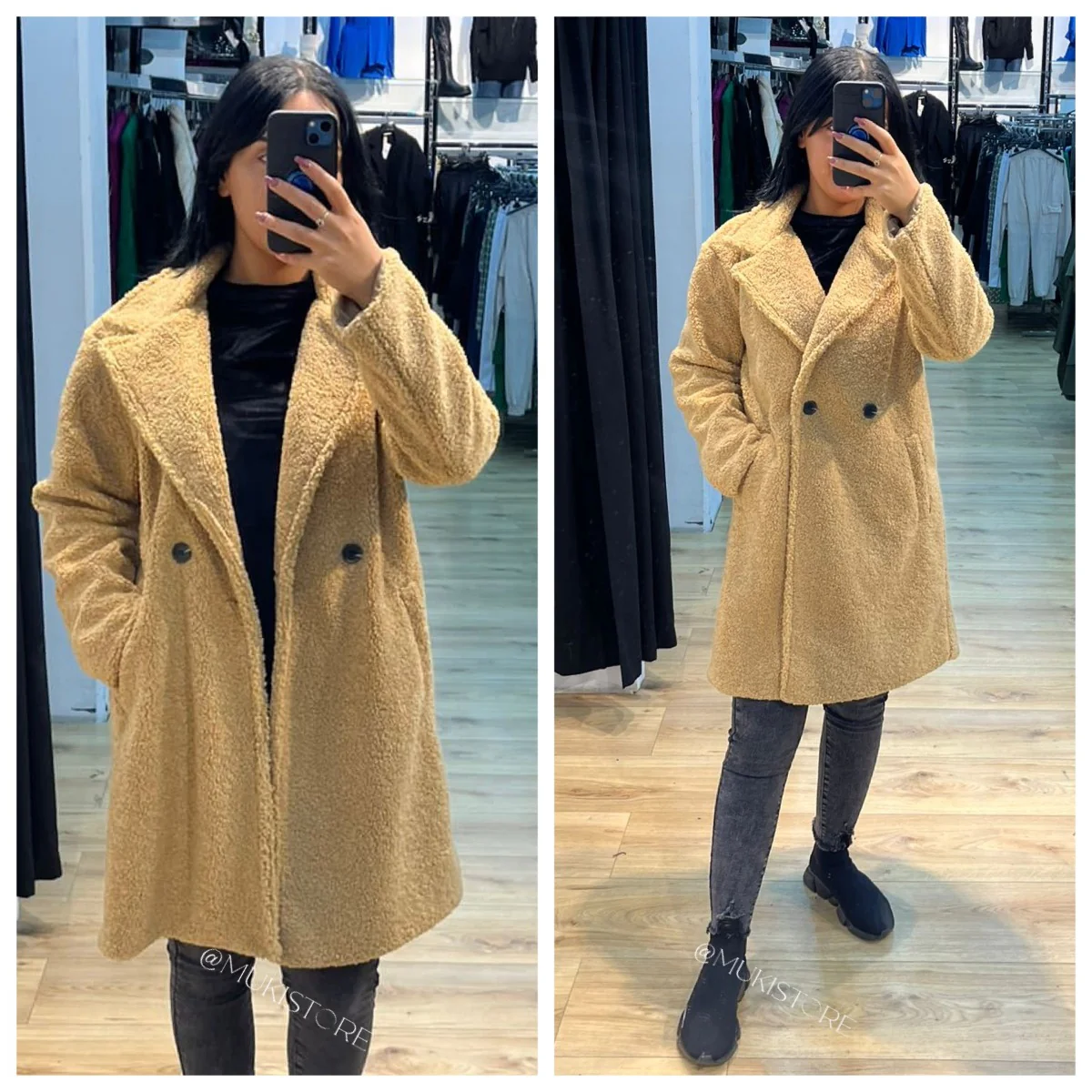 Teddy Button Jacket With Lining - Image 4